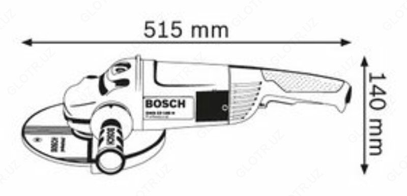  Угловая шлифмашина (болгарка) Bosch GWS 22-180 H - 