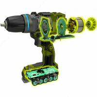  Ryobi R18DDBL-0 ONE + simsiz burgulash / haydovchi - 