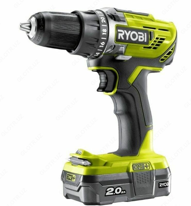 Дрель-шуруповерт аккумуляторная Ryobi R18DD3-120S ONE+
