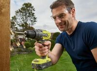  Дрель-шуруповерт ударная аккумуляторная Ryobi R18PD3-120S ONE+ - 