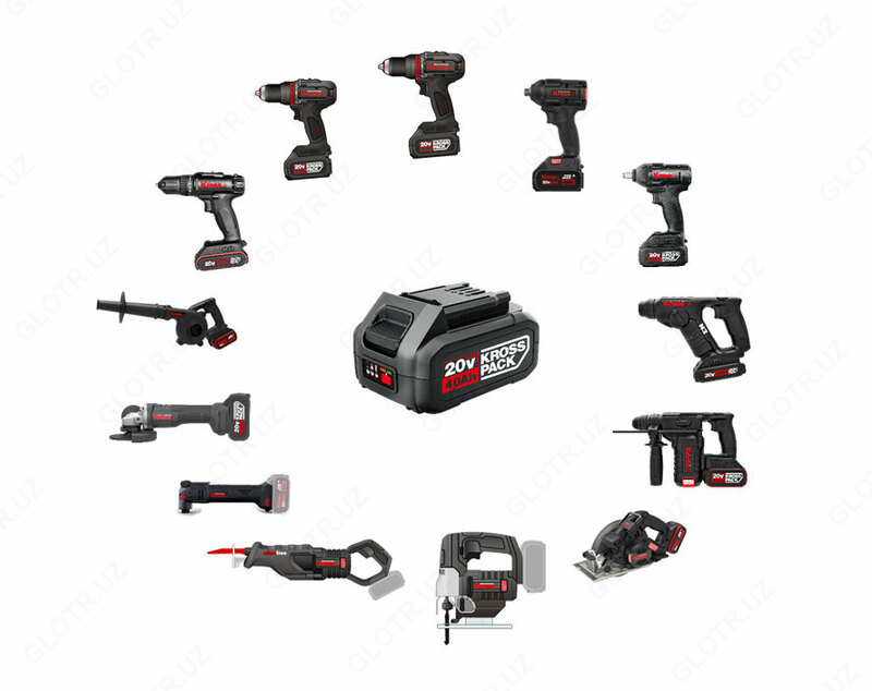  Дрель-шуруповерт KRESS KU210 20V 40Нм аккумуляторная Только в розницу