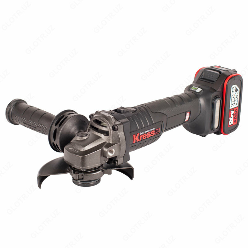  Burchak maydalagich (maydalagich) KRESS KU801 20V 125mm simsiz - 