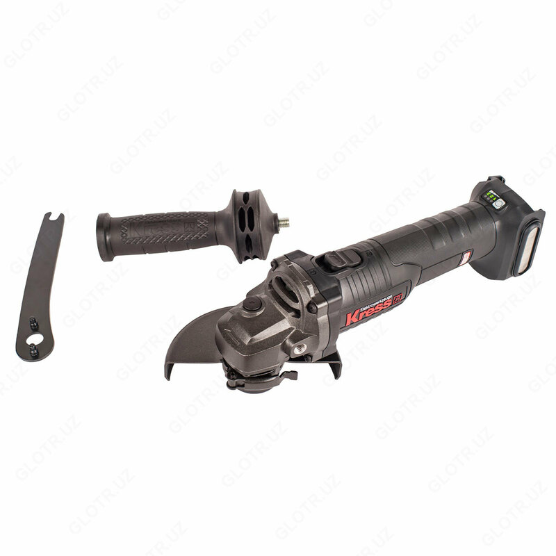  Burchak maydalagich (maydalagich) KRESS KU801 20V 125mm simsiz Chakana savdo