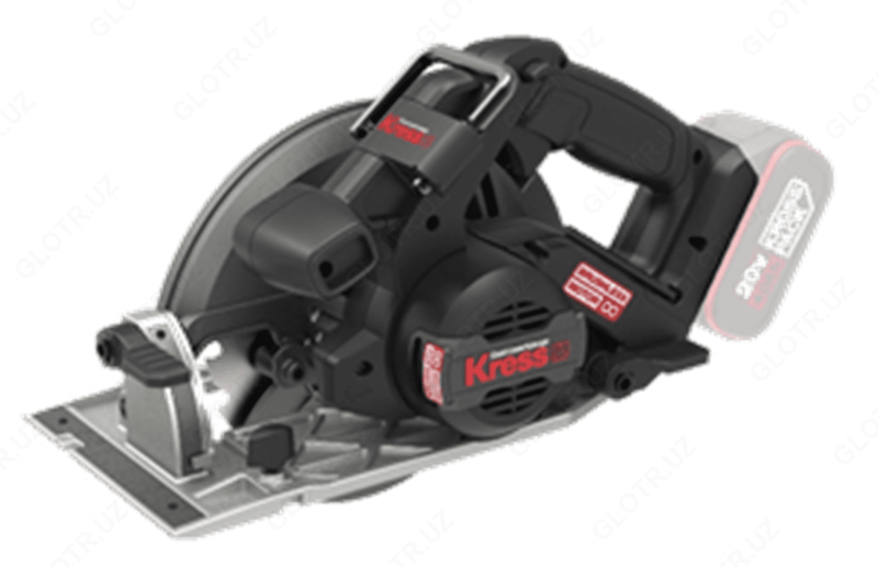 Дисковая (циркулярная) пила KRESS KU520 20V 165мм аккумуляторная