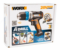 OOO "BEST-TOOLS" - Дрель-шуруповерт аккумуляторная WORX AiDrill WX178.9