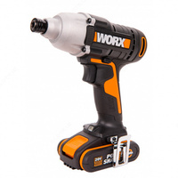 WORX 20V Винтоверт аккумуляторный WX291  комплект с АКБ 2 Ah и ЗУ  кейс