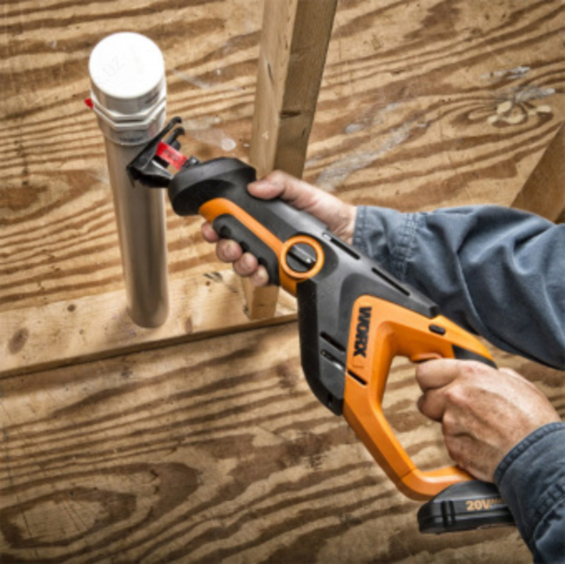  WORX 20V Сабельная пила аккумуляторная WX508  комплект с АКБ 2 Ah и ЗУ - 