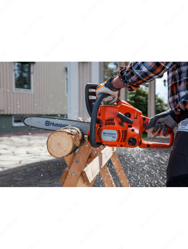  Chainsaw Husqvarna 120 Mark II 16  shinasi + qoshimcha zanjir - 