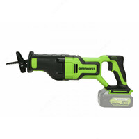 Пила сабельная аккумуляторная GreenWorks GD24RS 24V бесщеточная без АКБ и ЗУ  арт. 1200407