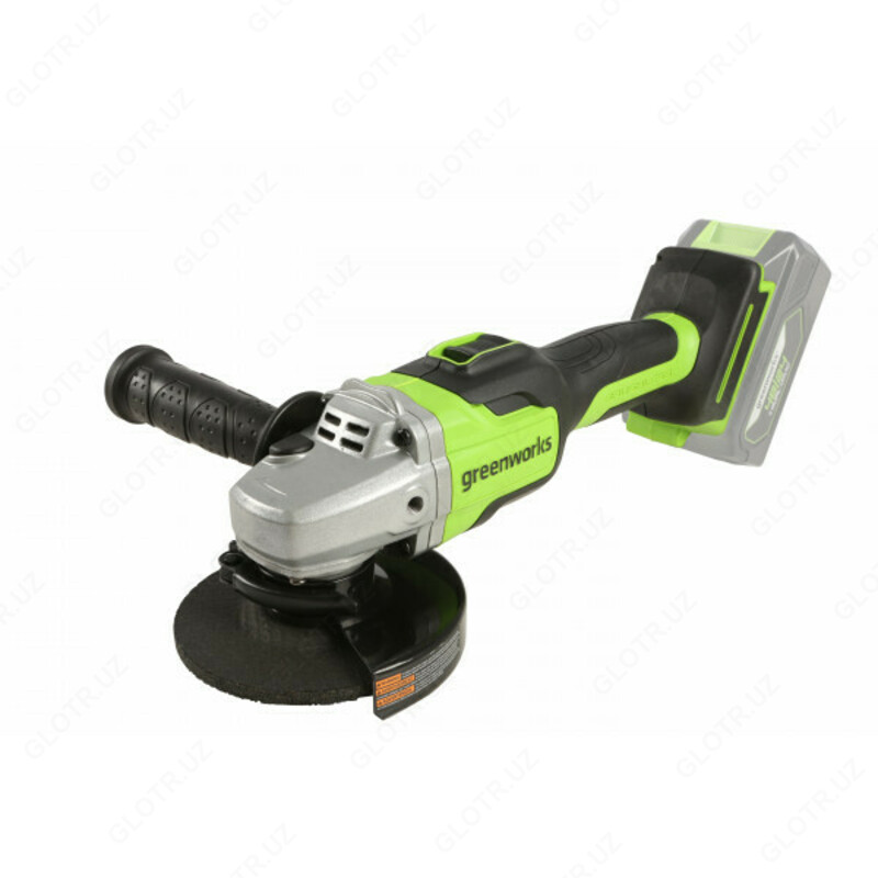 Угловая шлифмашинка аккумуляторная Greenworks G-24V (GD24AG)  арт. 3200207
