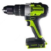 Дрель-шуруповерт ударная аккумуляторная Greenworks GD24DD60 24V бесщеточная без АКБ и ЗУ  арт. 3704107