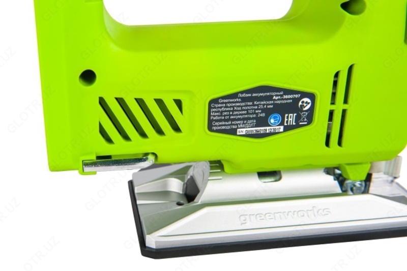  OOO BEST-TOOLS - Лобзик Greenworks G24JS 24V 3600707 (2300 ход/мин) аккумуляторный