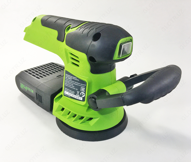   Шлифмашинка аккумуляторная Greenworks 24V (G24ROS)  арт. 3100107