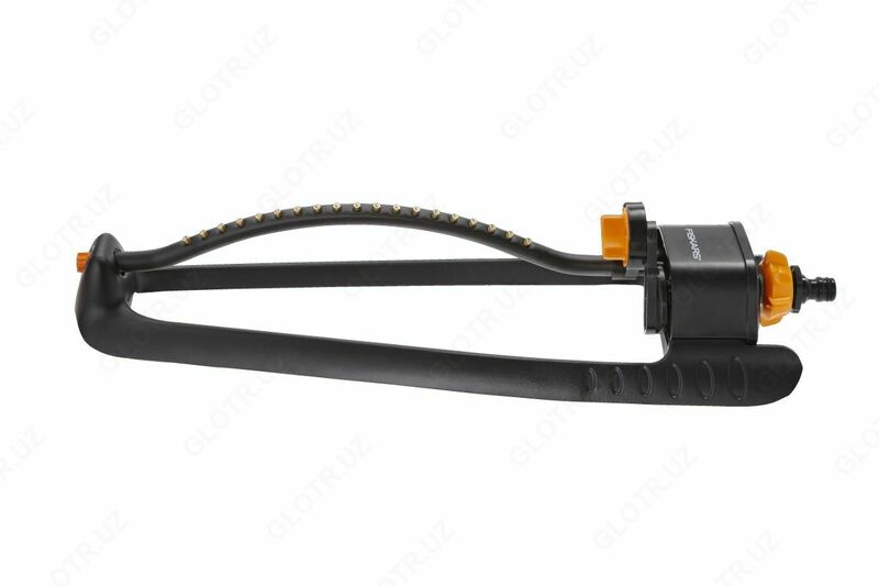 Metall tayanch FISKARS ustida aylanadigan purkagich