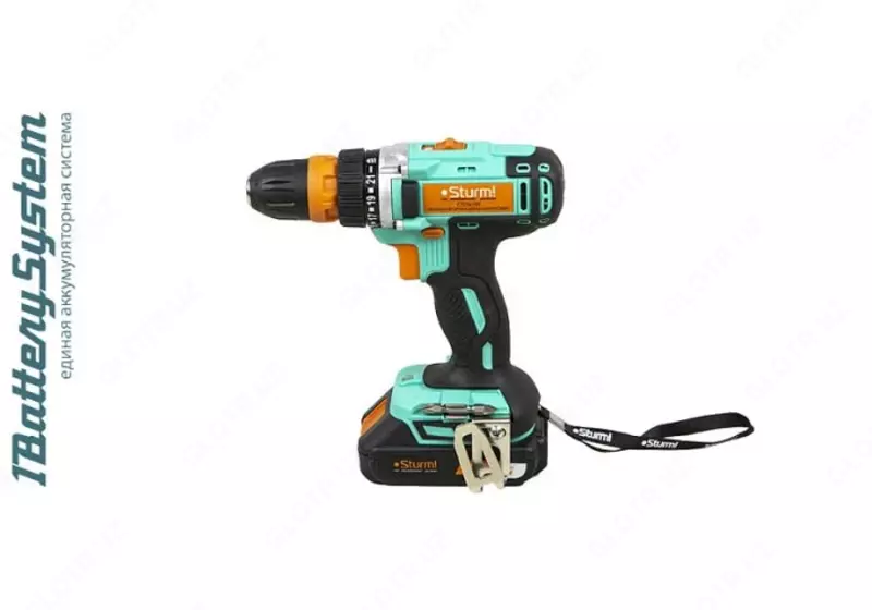 Аккумуляторный шуруповерт Sturm CD3618T 1BatterySystem
