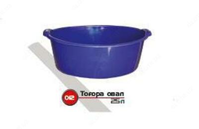 Таз 25 л Овал (Арт 012) - 16 000 сум / шт.