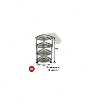 Полка Уголок 3	Арт159 - 8 000 сум / шт.