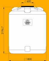 от {0} сум Ёмкость 5000 литр.