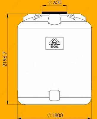 5 000 000 so'm / donadan Ёмкость 5000 литр.