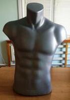 Манекен Роберт качок серый