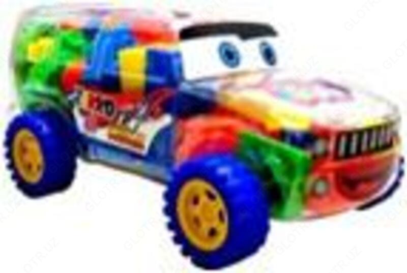 Детский конструктор МАК-54 Лего машина большая 66 шт.