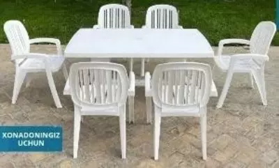 Стол стул 6 (комплект) - 1 400 000 сум / шт.