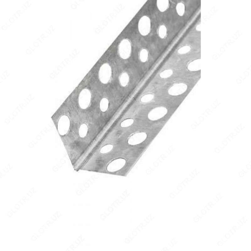 Перфоуголок алюминиевый 3 м.