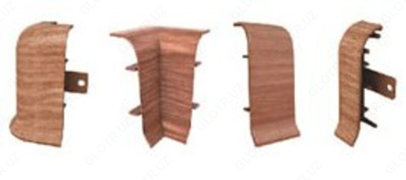  Аксессуары для плинтуса ПВХ (58 мм) - 