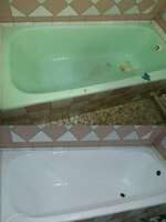 Реставрация и эмалировка ванн.