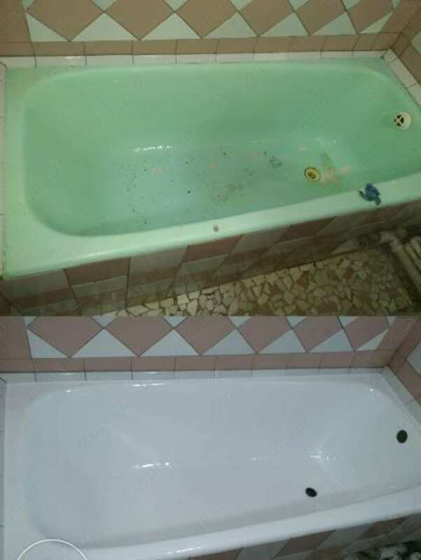 Реставрация и эмалировка ванн.