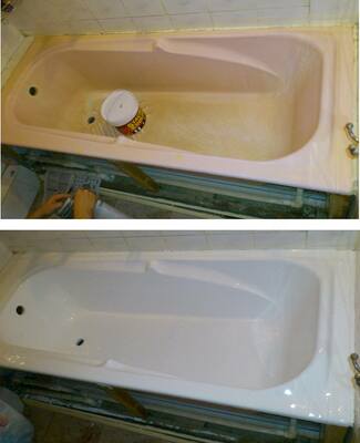 Реставрация ванн наливным АКРИЛОМ - от 750 000 сум