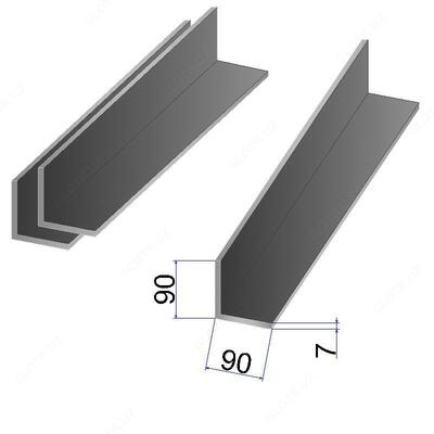 Уголок 50×50×4 мм- это модель углового проката