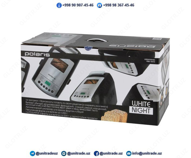 Хлебопечка Polaris PBM 1501D