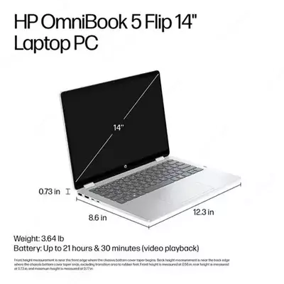 Ноутбук HP OmniBook 5 Flip 14-fp0023dx