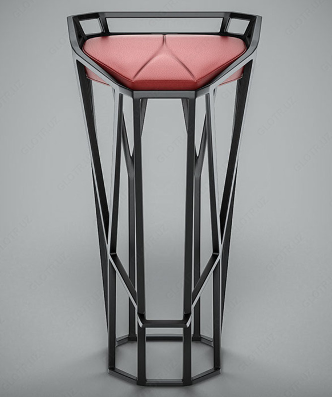 Барный стул с арт элементами