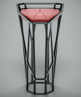 Барный стул с арт элементами