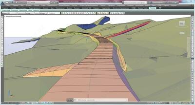 Bino yoki inshootni erga tushirish, qo'nish hajmini hisoblash