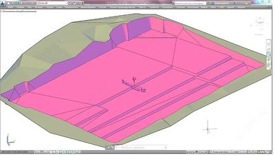 Расчёт объёмов земляных работ