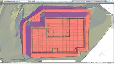Расчёт объёмов земляных работ