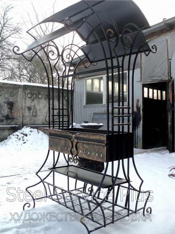 Мангал с козырьком - от 5 035 837.8 сум