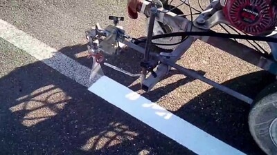 Нанесение дорожной разметки - от 12 000 сум