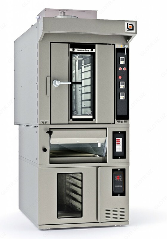 Fr mini taroqli aylanadigan konvektsiya pechkasi