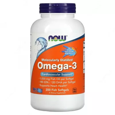 Now Foods Ultra Omega 3-D (рыбий жир + витамин D3)