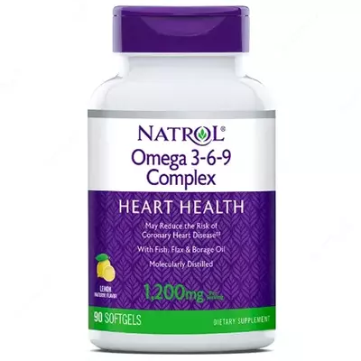 Комплекс Natrol Omega 3-6-9 Complex