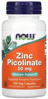 Цинк Now Foods ZINC PICOLINATE 50 мг