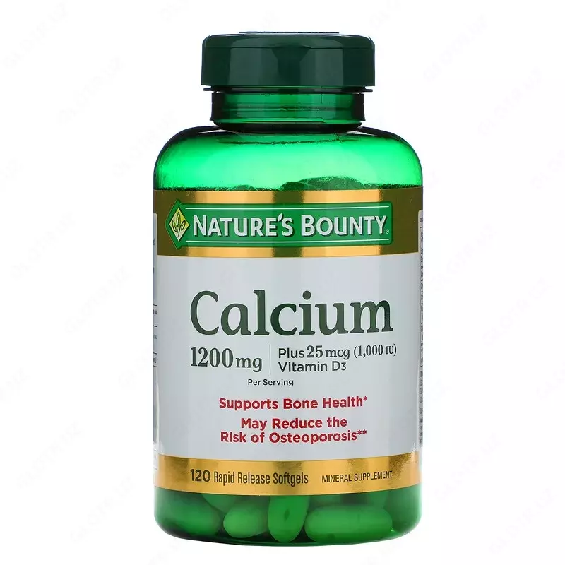 Кальций Nature's Bounty Calcium с витамином D3
