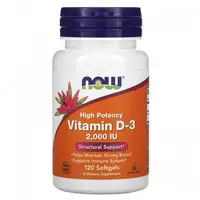 Витамин D3 Now Foods Vitamin D-3 2000 ME