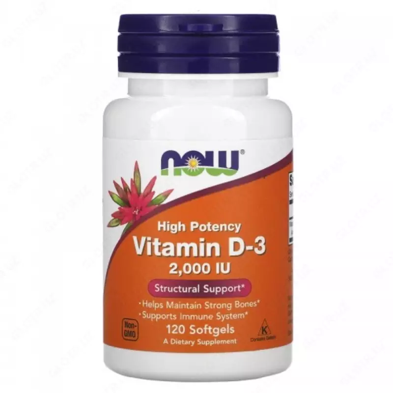 Витамин D3 Now Foods Vitamin D-3 2000 ME
