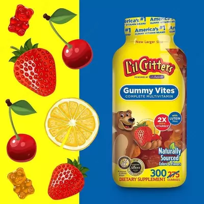 Мультивитаминный комплекс для детей L'il Critters Gummy Vites
