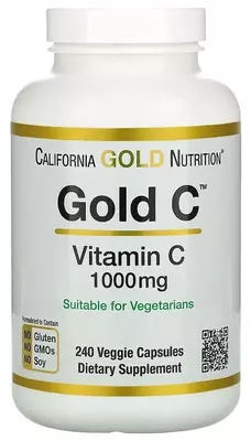 Витамин С California Gold Nutrition Vitamin C